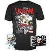 Image de Set Figura Pop Tee Marvel Anti-venom Talla M