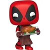 Image de Figurine Funko Pop - Marvel - Deadpool - Édition Spéciale Fêtes - Rouge - Mixte