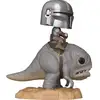 Image de Figurine Funko Pop! Deluxe: Mandalorian - The Mandalorian On Blurrg