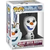 Image de Figurine POP! Reine des Neiges - Olaf avec Bruni - N° 733 FUNKO