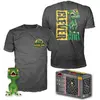 Image de Set Figura Pop Tee Jurassic Park Velociraptor Exclusive Talla Xl