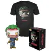 Image de Set Figura Pop Tee Dc Comics The Joker Exclusive Talla M