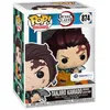 Image de Figurine Funko Pop - Demon Slayer NÂ°874 - Tanjiro Avec Lame EnflammÃ©e (52265) en occasion ou reconditionné