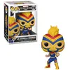 Image de Figurine Funko Pop! Marvel - Luchadores - Captain Marvel