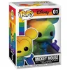 Image de Figurine Funko Pop - It Gets Better Project NÂ°01 - Mickey Mouse - Arc-En-Ciel (56580) en occasion ou reconditionné