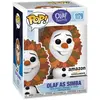 Image de Figurine Pop Disney Olaf Presente Olaf En Simba En Exclusivite