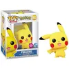 Image de Figurine - FUNKO - Pikachu Waving Flocked - Jaune - 9 cm - Pour enfants à partir de 3 ans