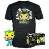Image de Funko Pop! & Tee : Dc - Joker - (bklt) - Large - (l) - Dc Comics - T-shirt - Vêtements Avec Figurine En Vinyle À Collec