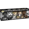 Image de Figurine Funko Pop - Star Wars 4 : Un Nouvel Espoir - Darth Vader / Stormtrooper / Luke Skywalker / Princess Leia / Chewbacca - 5 Pack (64122) en occasion ou reconditionné