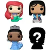 Image de Figurines - FUNKO - Pack de 4 Bitty Pop! Disney - Princess Ariel - Figurine mystère - Mixte