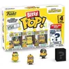 Image de Figurine - FUNKO - Minions Pack 4 Figurines Bitty Pop - 2 5 cm - Présentoir Acrylique - Figurine Mystère