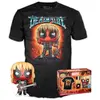 Image de Coffret Figurine Pop Et T-shirt Marvel Deadpool Heavy Metal Taille S