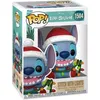 Image de Figurine Pop Stich Noël avec guirlande FUNKO