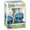 Image de Figurine Funko Pop! Disney Stitch Pâques Vinyle Assis Capuche Lapin Pastel Funko