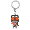 Image de Porte-clés Funko Pop! - Chainsaw Man - Mini-Figurine en Vinyle - 1176 cm - Cadeau Idéal - Collectionnable