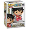 Image de Figurine vinyle - FUNKO - POP Plus: One Piece - Monkey D. Luffy - 9 cm - Base translucide tourbillon