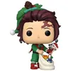 Image de Funko - Demon Slayer: Kimetsu no Yaiba - Figurine POP! Tanjiro (Holi) 9 cm