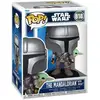 Image de Figurine POP! Star Wars The Mandalorian - The Mandalorian w/ Grogu - N° 818 FUNKO