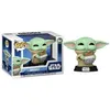 Image de Figurine Funko Pop! N°841 Mandalorian & Grogu Grogu Avec Nourriture
