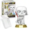 Image de Funko Figurine Star Wars - Darth Vader Figurine Vinyle Blanche 10 Cm