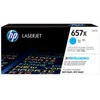 Image de HP 657X - a rendement eleve - cyan - original - LaserJet - cartouche de toner (CF471X)