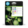 Image de Pack de cartouches d'encre d'origine noir + 3 couleurs 364 HP