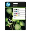 Image de HP 364 - pack de 4 - noir, jaune, cyan, magenta - original - cartouche d'encre