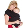 Image de Echarpe de portage Wrap Noir - Lécharpe de Portage Wrap tient solidement bébé contre le parent. Elle est spécialeme 