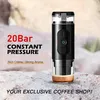 Image de Cafetière portable - MIOLOE - Modèle de voyage - Compatible capsules Nespresso - Charge USB - 20 bars