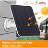 Image de Panneau Solaire pour Camera Surveillance WiFi Exterieure sans Fil Batterie Solairepour Arlo Pro 4Arlo Pro 5SPro 3Ultra 2