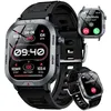 Image de 2.01HD Montre Connectée Femme Homme LOSEI Appel Bluetooth 15J Autonomie Smartwatch Exercices IP68 SpO2 Sommeil Météo Android iOS