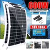 Image de 2 pcs 300 W 18 V Panneau Solaire Panneau Solaire Chargeur USB Kit Pour Caravane/Camping
