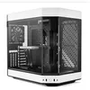 Image de Boitier PC Moyen Tour HYTE Y60 (Noir/Blanc) - Riser câble inclus - 3 verres trempés