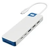 Image de Station D Accueil Pc Portable Hyper Hyperdrive Flex9 Port Dual 4k Hdmi Usb C Hub