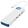 Image de Station D Accueil Pc Portable Hyper Hyperdrive Flex8 Port Usb C Hub Blue