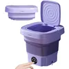 Image de Mini Machine À Laver Machines À Laver Portable 8L Petite Mini Lave Linge Pliable Entièrement Automatique Machine A Laver C[H51]