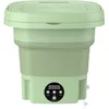 Image de Machine À Laver Pliable Portable Avec Essoreuse Automatique Mini Sous-Vêtements Chaussette Dortoir Machine À Laver 8L Eu