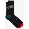 Image de Chaussettes MAAP Training noir turquoise rouge brillant - XS