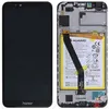 Image de Pièce détachée Smartphone - HUAWEI - Honor 7A (2018) - Châssis - Batterie - Noir