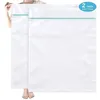 Image de 20 Filet de Lavage Grande Taille Filet Linge Machine à Laver Sac à Linge en Maille Sacs de Lavage avec Fermeture Eclair pour Literie