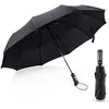 Image de Parapluie - Hicollie - Pliant Automatique - Acier Résistant - 10 Os - Noir