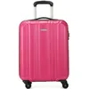 Image de David Jones - Valise Cabine Rigide Légère ABS - Bagage à Main Avion 55x40x20 - Trolley 4 Roues TSA - Voyage Ryanair Easyjet - Rose