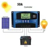 Image de tenoens® 50A MPPT Panneau solaire Régulateur de charge Contrôleur 12V - 24V Auto Tracking Mise au point Bleu_poi250