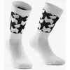Image de Chaussettes Assos Assosoires Monogram EVO blanc noir - XS-S
