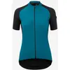 Image de Maillot Assos Uma GTV c2 manche courte violet bleu noir femme - XS