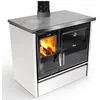 Image de Cuisinière À Bois 7kw Blanc Lacunza Etna7blanc