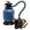 Image de Filtre à sable système de filtration pompe de filtration pompe de piscine 6000 litres par