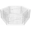 Image de Jardinière lit surélevé plantes fleurs jardin à gabion hexagonale 160 x 140 x 50 cm 02_0001326