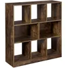 Image de Bibliothèque étagère meuble de rangement avec compartiments ouverts pour salon chambre bureau cloison séparateur 975