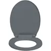 Image de Siège De Toilette À Fermeture En Douceur Abattant Wc Lunette Cuvette Salle De 02_0002918